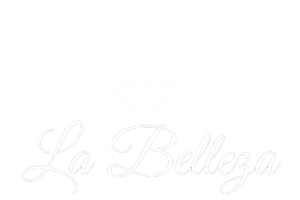La Belleza logo wit
